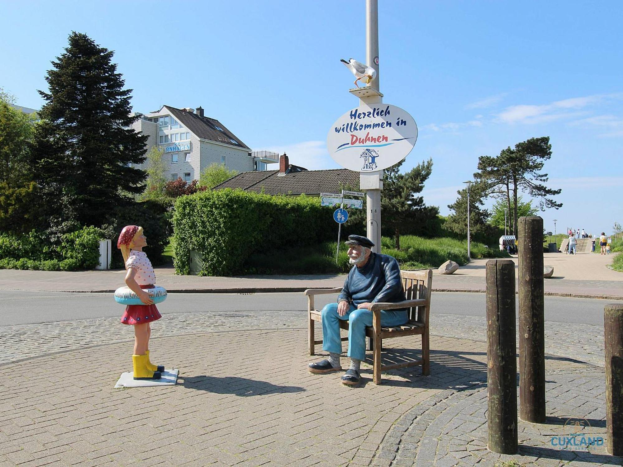 Haus Essen Duhnen Wohnung 10 Cuxhaven Esterno foto